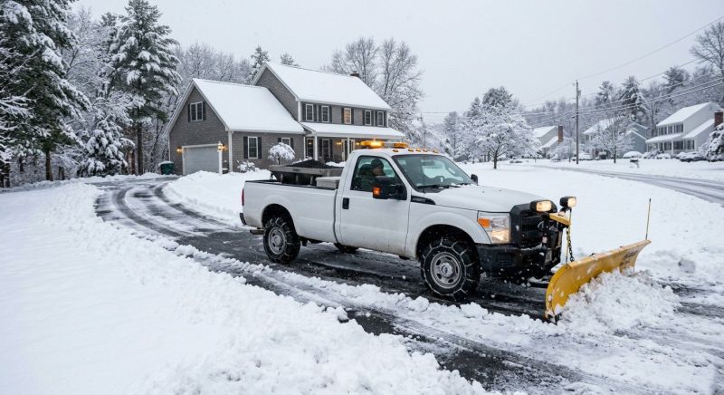 Driveway Snow Plowing in Long Island, NY