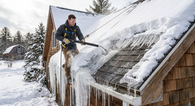 Ice Dam Repair in Edmond, OK