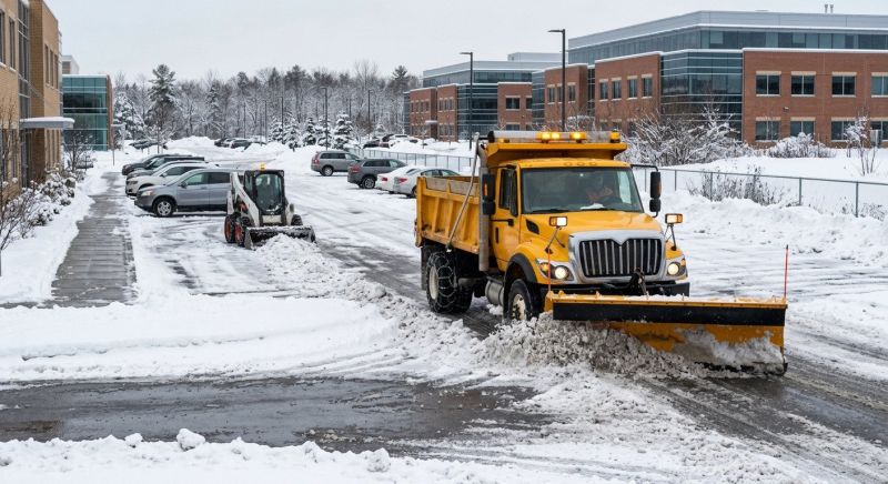 Parking Lot Snow Removal in Long Island, NY