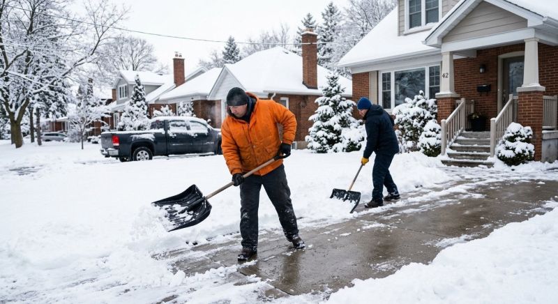 Snow Shoveling Service in Long Island, NY