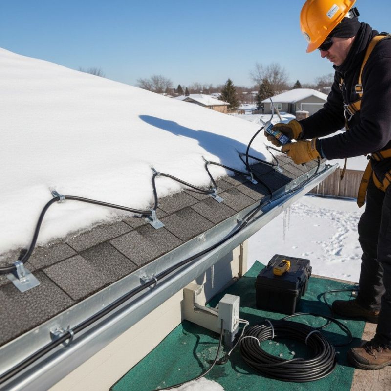 Heat Tape Installation in Olympia, WA