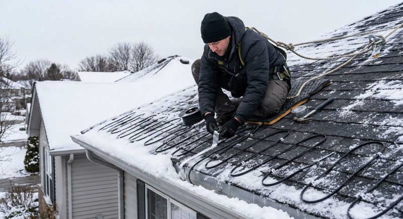 Heat Tape Installation in Tulsa, OK