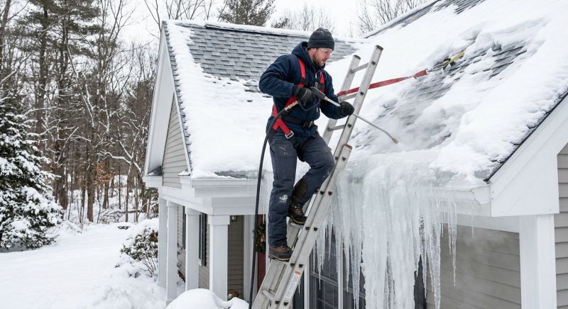 Ice Dam Repair in Kent, WA