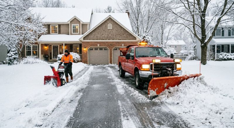 Residential Snow Plowing in Long Island, NY