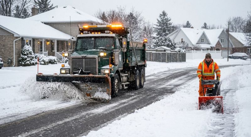 Residential Snow Plowing in Long Island, NY