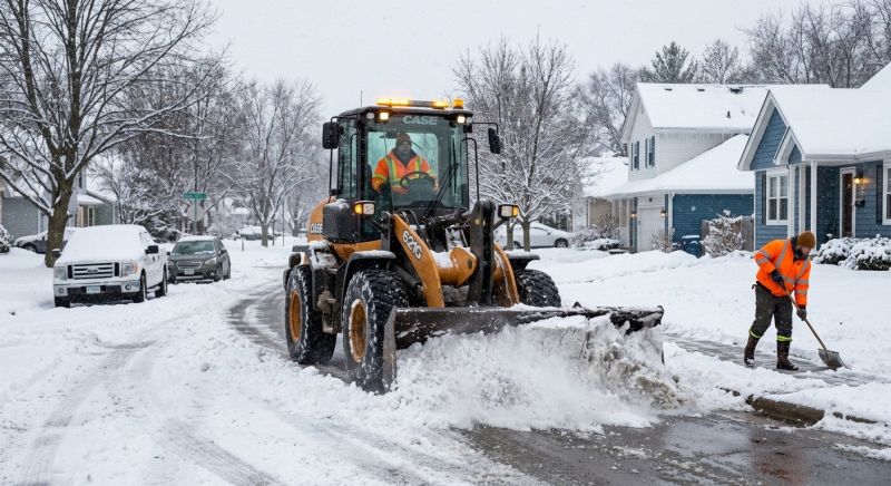 Residential Snow Plowing in Brooklyn, NY