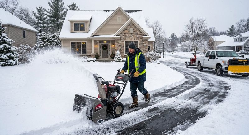 Residential Snow Removal in New York, NY