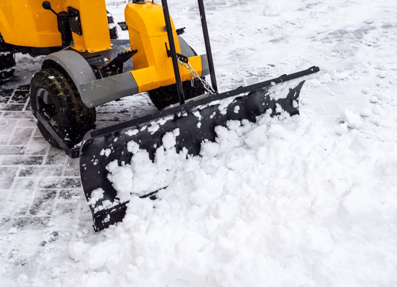 Road Snow Plowing in New York, NY