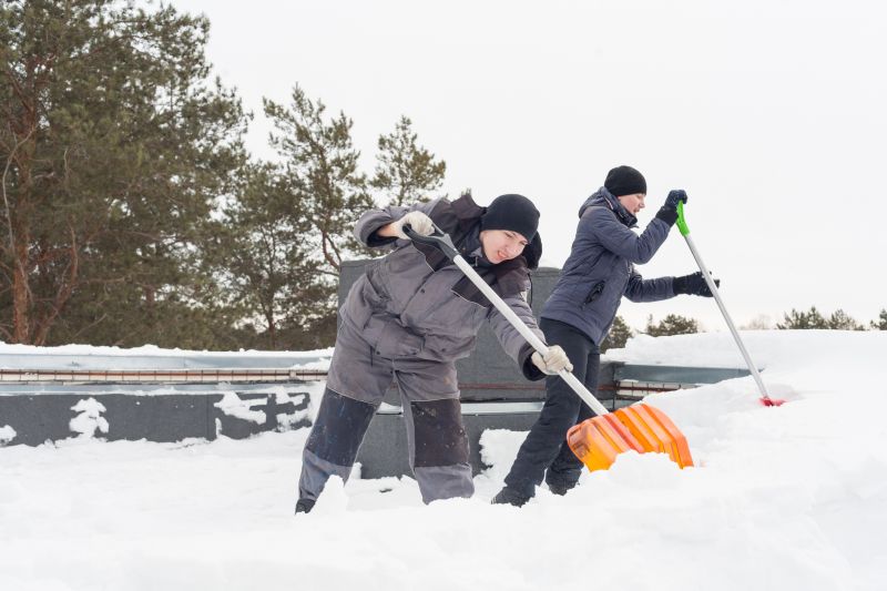 Roof Snow Raking in Brooklyn, NY