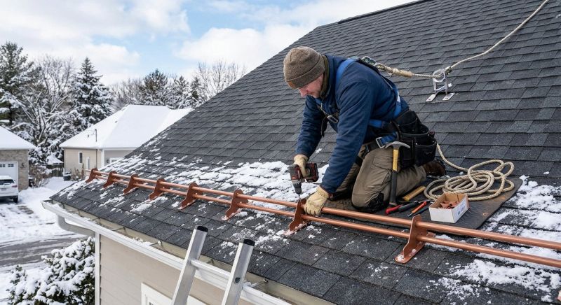 Snow Guard Installation in Oklahoma City, OK